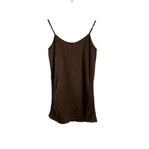 Brown For Josephine Nylon & Spandex Camisole Top